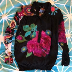 Desigual Blouse with Pockets